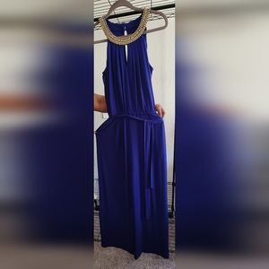 Vince Camuto Royal Blue Color Romper